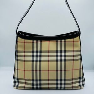 Vintage Burberry nova check shoulder bag‎